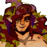 Thumbnail for MYO-Painted-Satyr-104: 🍇Dionysus🍇 [He/They/She]